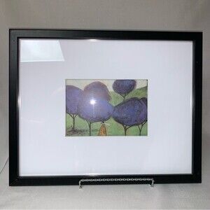 Sniffing the Lilac 15x12 Framed Art Print Poster by Toft Sam Wall Home Decor